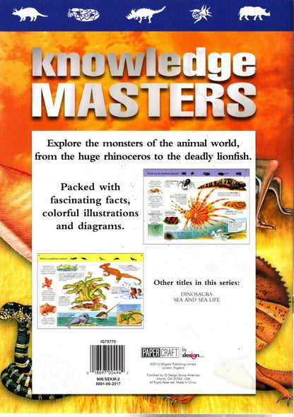 Knowledge Masters - Monster Animals - Book 2