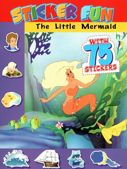 The Little Mermaid - Sticker Fun - Sticker Activity Book with 75 Stickers