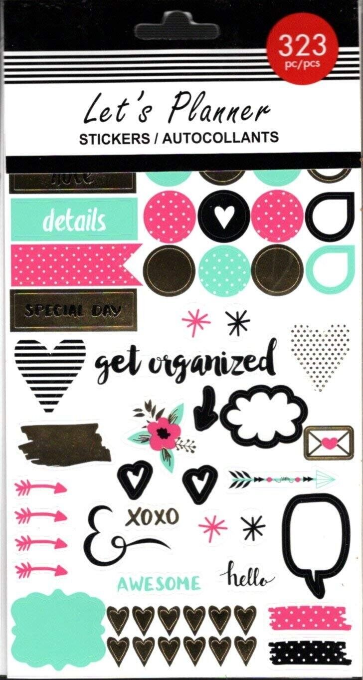 Let's Planner Stickers - 323 Ps - v2