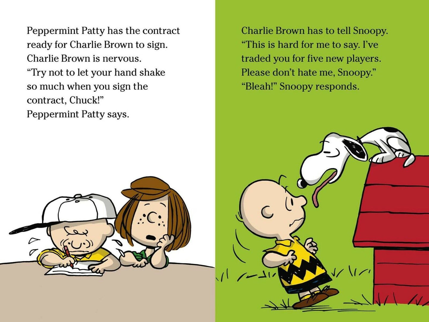 Make a Trade, Charlie Brown! (Peanuts) Children Book