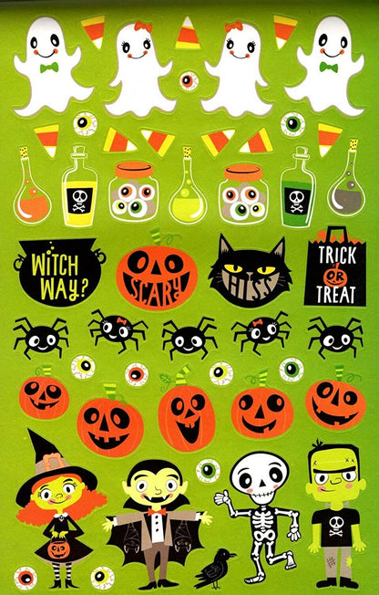 Trick or Treat - Stickers Book - 266 Stickers - Halloween Themed