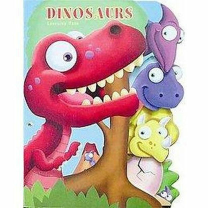 Learning Tab Books ~ Dinosaurs, Farm, Jungle & Reptiles (Set of 4 Books)