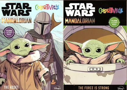 Disney Star Wars Mandalorian - Activity Books - The Force is Strong & The Asset