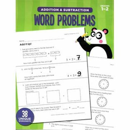 Teaching Tree Addition and Subtraction Word Problems Reproducible Educational Books