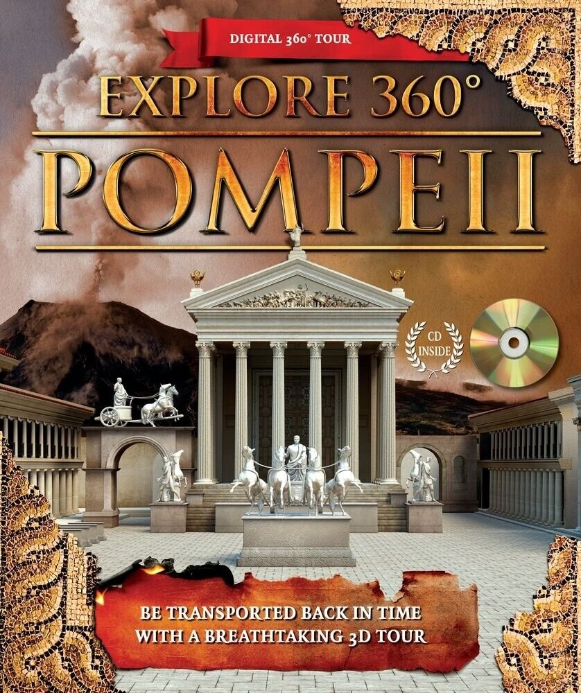 Explore 360° Pompeii: Hardcover Book