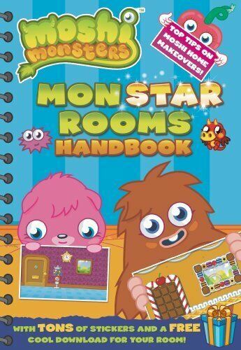 Monstar Rooms Handbook (Moshi Monsters) Paperback Book