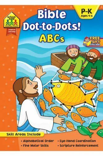 Bible Dot-to-Dots! ABCs by Linda Standke Paperback Book