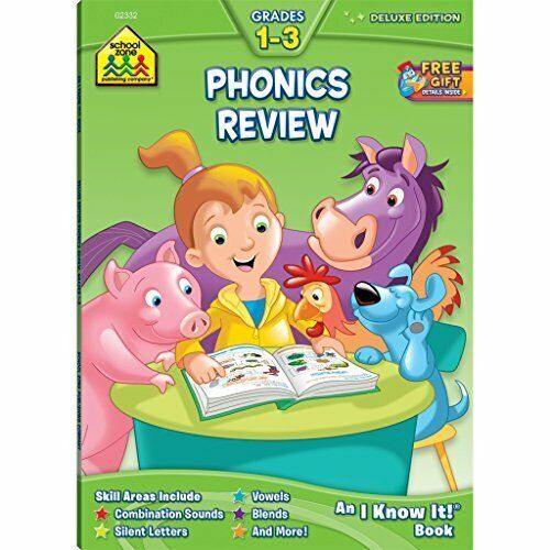 Phonics Review (Phonics Deluxe) by School Zone Book