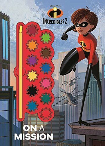 Disney Pixar Incredibles 2 on a Mission Paperbark Book