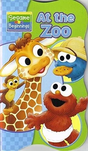 Sesame Beginnings Book Series: Ernie Bubbles Bubbles, and Giraffe At the Zoo