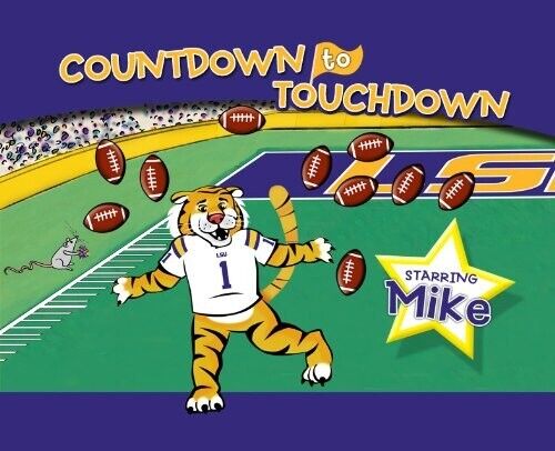 LSU Countdown to Touchdown Hardcover Book