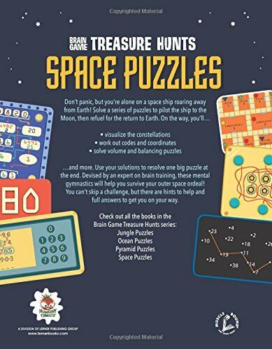 Space Puzzles (Brain Game Treasure Hunts) Puzzle Book