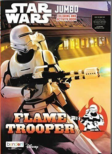 Star Wars Jumbo Coloring and Activity Book Flame Trooper by Bendon