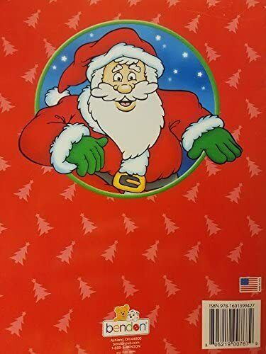 Holiday JUMBO Coloring & Activity Book (Santa Cover)