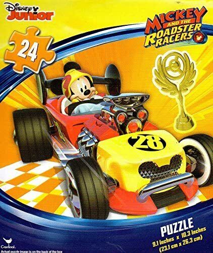 Disney Junior - Mickey and the Roadster Racers - 24 Puzzle - (Set of 2)