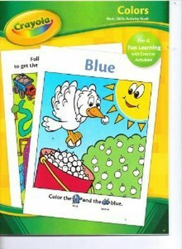 Crayola Same or Different Basic Skills Activity Book (Pre-K)