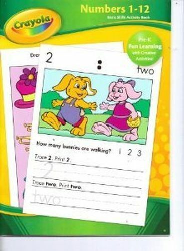 Crayola Same or Different Basic Skills Activity Book (Pre-K)