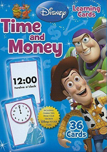 Disney Learning Time and Money Children Book