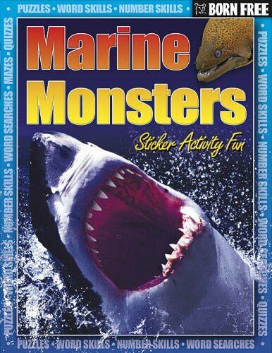 Marine Monsters (Born Free Sticker Books)