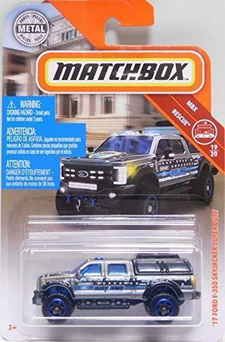 Matchbox '17 Ford F-350 Skyjacker Super Duty Police Truck 50/100 MBX Rescue 19/2