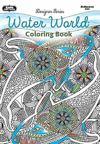 Adult Coloring - Designer Series - Water World