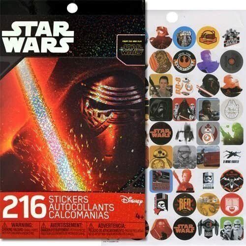 Star Wars Sticker Book with 4 Sticker Sheets