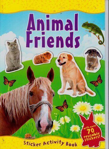 Sticker Activity Book (With Over 70 Reusable Stickers) Animal World