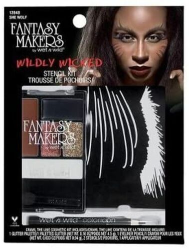 Wet n Wild Fantasy Makers Wildly Wicked Stencil Kit - 12848 She Wolf