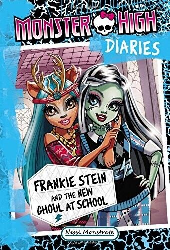 Monster High Diaries: Frankie Stein and the New Ghoul at School Hardcover Book