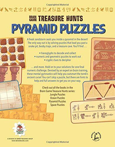 Pyramid Puzzles (Brain Game Treasure Hunts) Book