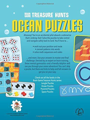 Ocean Puzzles (Brain Game Treasure Hunts) Book