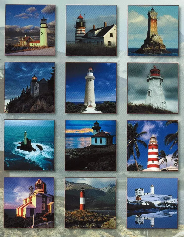 STUDIO18 ~ 2014 - 16 Month Wall Calendar 12" x 12" - Lighthouses