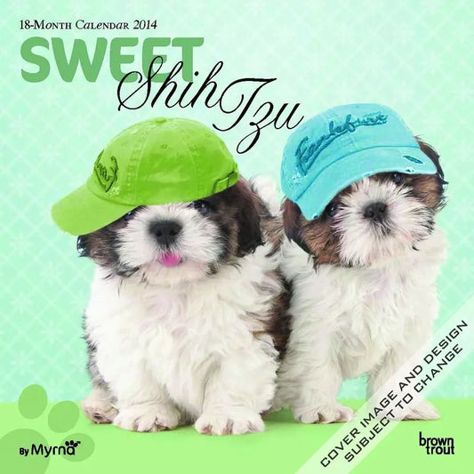 Sweet Shih Tzu by Myrna 2014 Wall Calendar