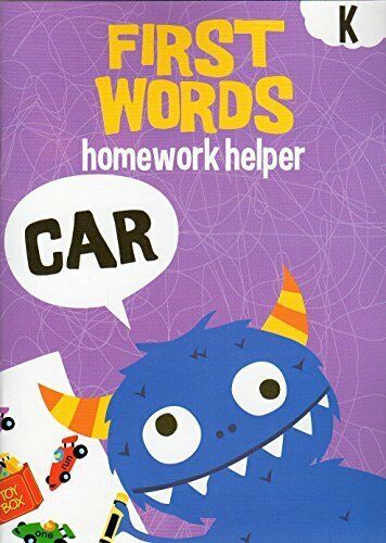 Homework Helper Educational Workbooks - Kindergarten - First Words - v2