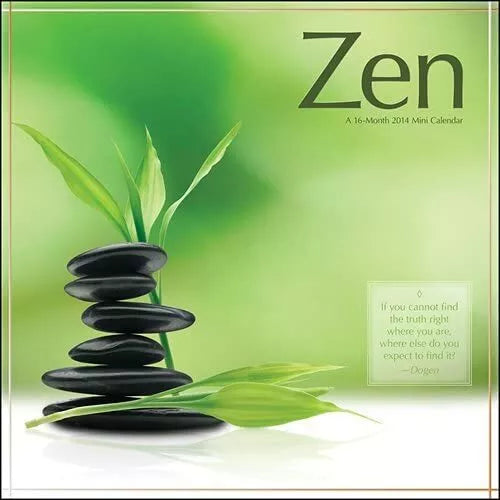 Zen 2014 Small Wall Calendar