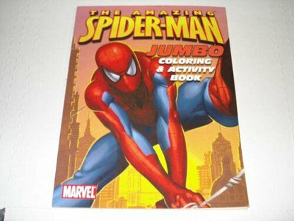 The Amazing Spiderman Jumbo Coloring and Activity Book