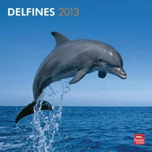 Delfines/Dolphins 2013 Wall Calendar 12" X 12"