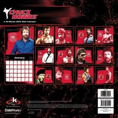 Chuck Norris 2014 Calendar