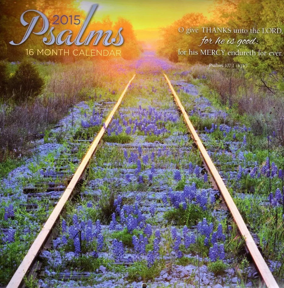 2015 16 Month Wall Calendar (Psalms)