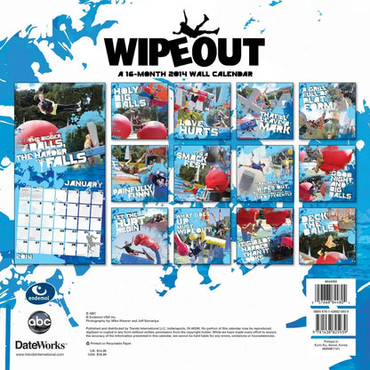 Wipeout 2014 Calendar