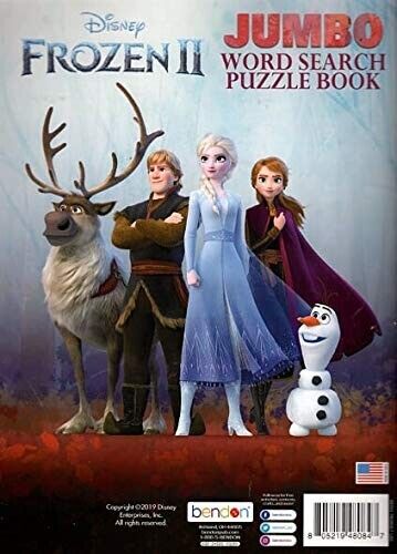 Disney Frozen II - Jumbo Word Search Puzzle Book