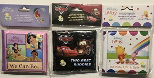 Bath Time Fun Disney Bubble Books Set of 3