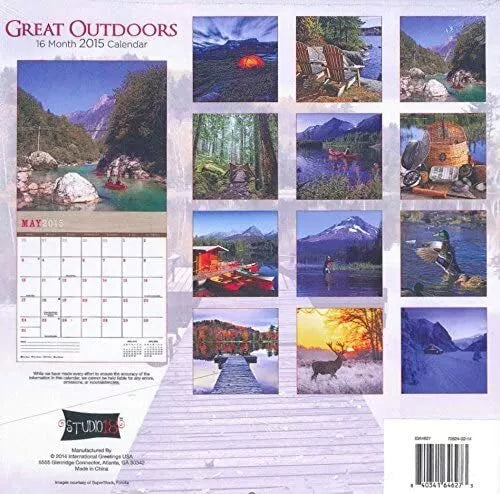 2015 Wall Calendar Value Pack (Great Outdoors)