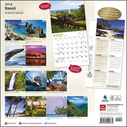 Hawaii - 2014 Calendar