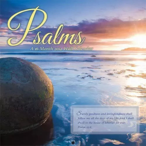 Psalms 2014 Wall Calendar by Trends Office Product