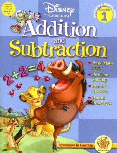 Addition and Subtraction: Grade 1 (Adventures in Learning) Paperback Book