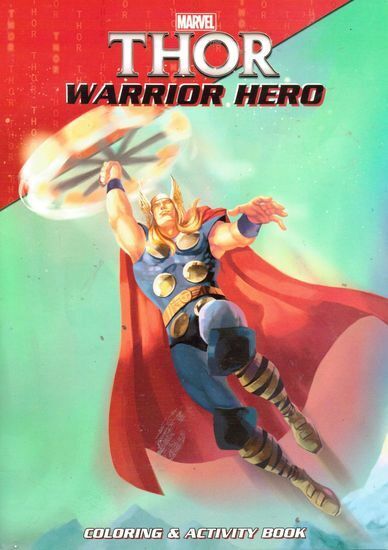 Thor Big Fun Book to Color - (Set of 2 books)