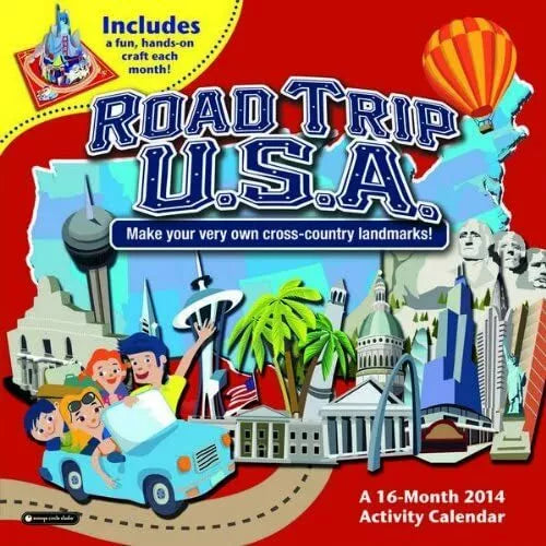 Roadtrip U.S.A. - 2014 Activity Calendar