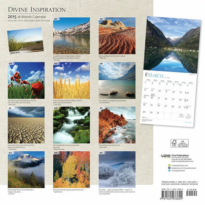 Divine Inspiration 2015 Wall Calendar