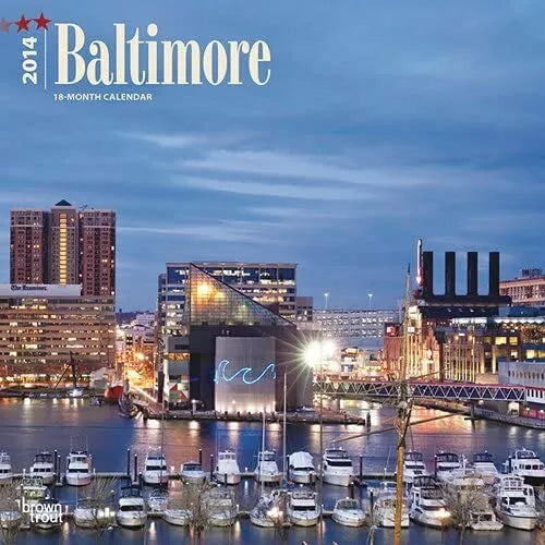 Baltimore 2014 Wall Calendar